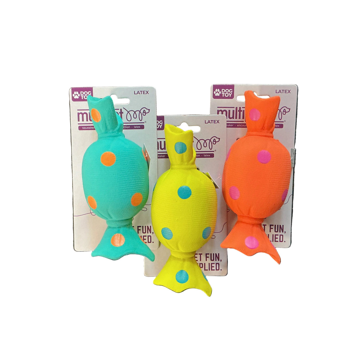 Multipet Candy Latex Toy