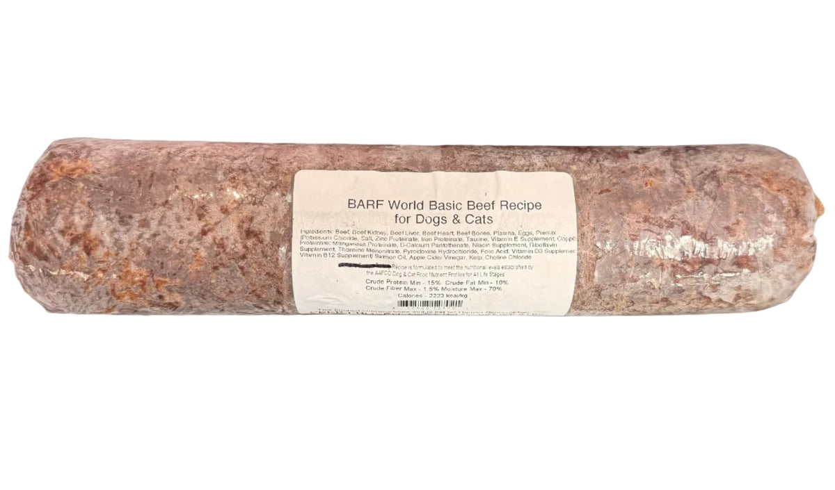 Basics by BARF Beef 2lb Chub