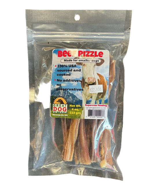 Great Dog Beef Pizzle Pack - Small Dogs