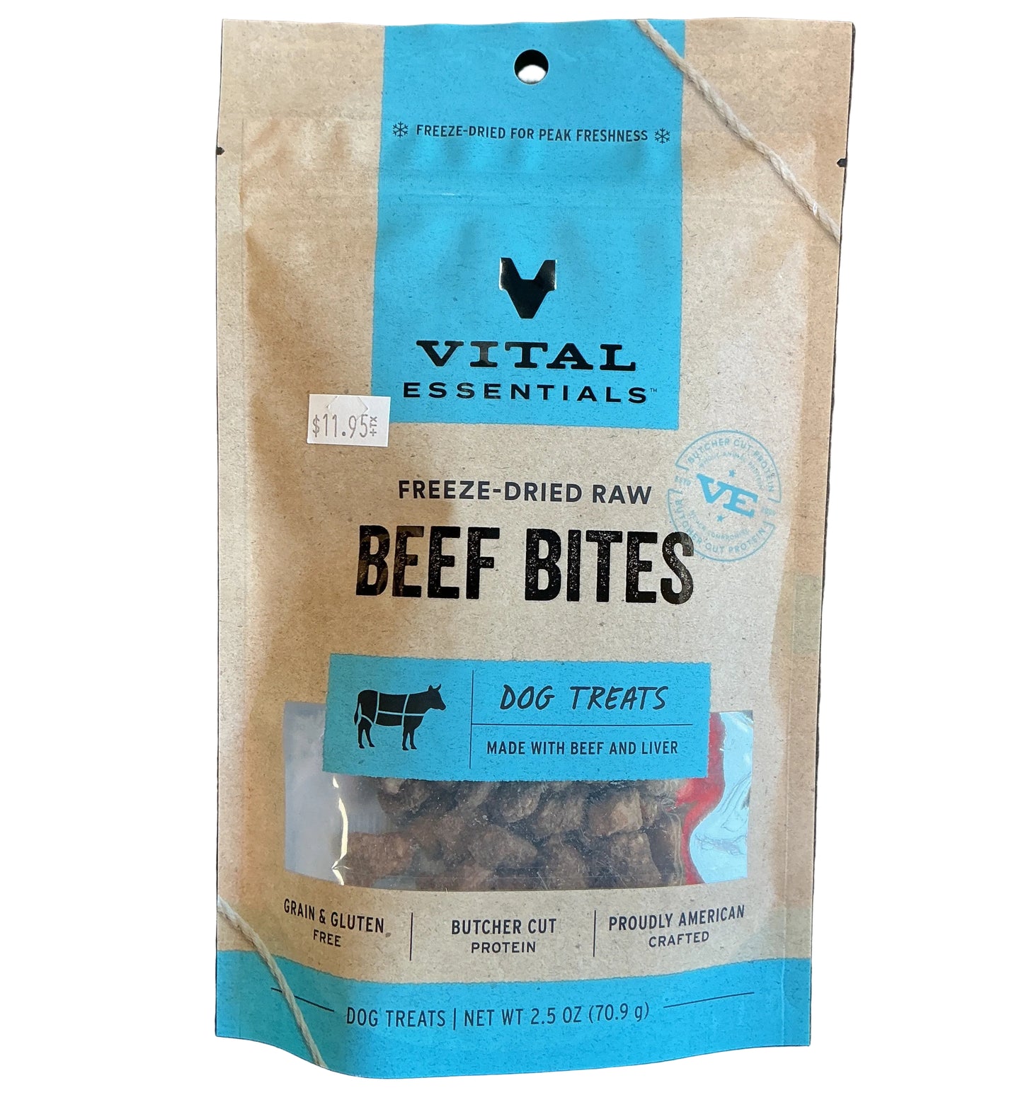 Vital Essentials Beef Bites 2.5oz