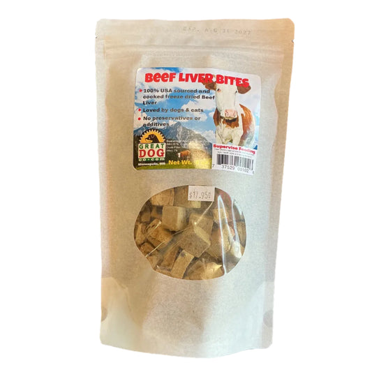 Great Dog Beef Liver Bites