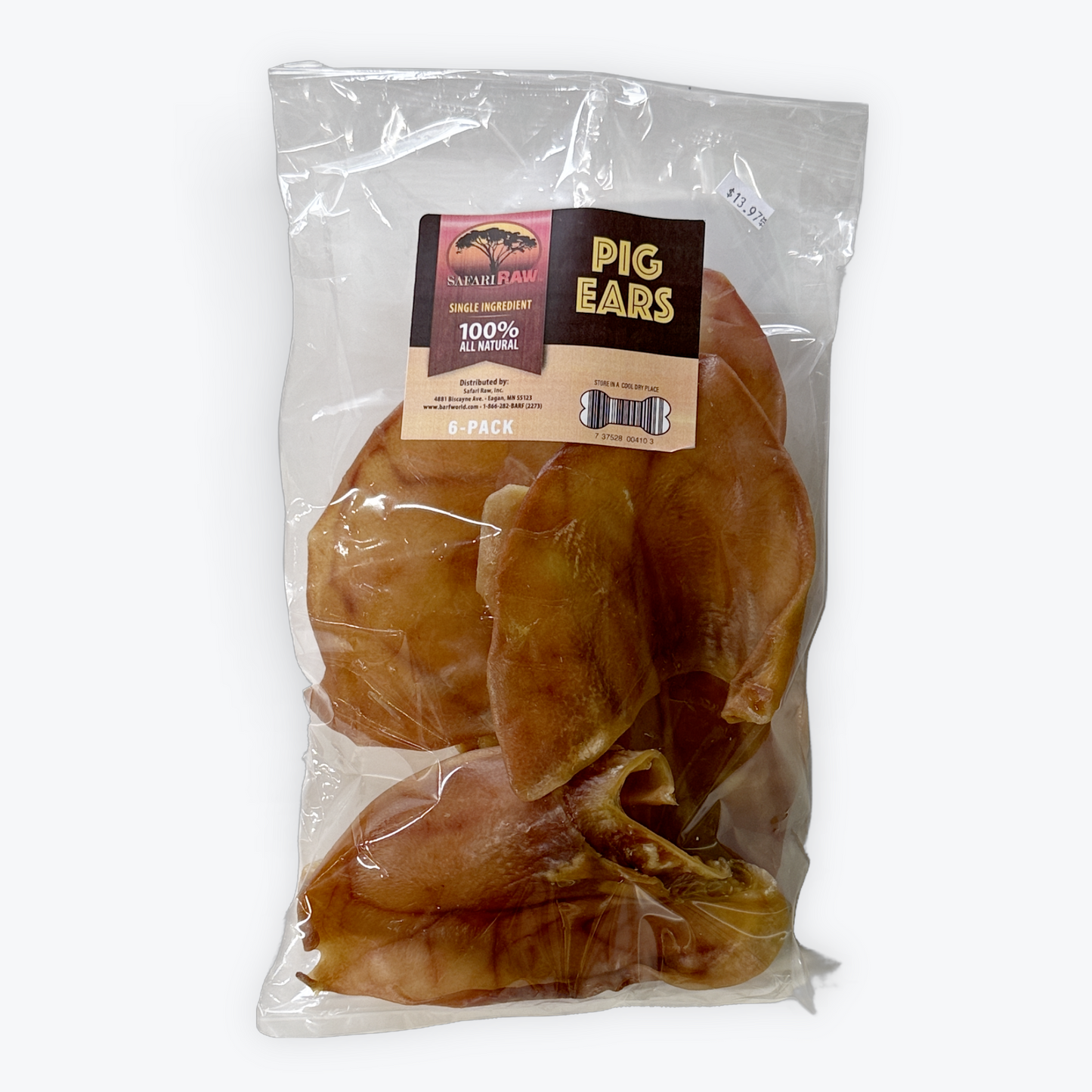 Pig Ears 6 Pack