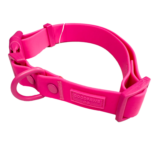Good Paws Co.- Water Proof Collar - Hot Pink