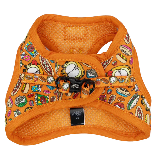 Sassy Woof - Garfield Step in Harness