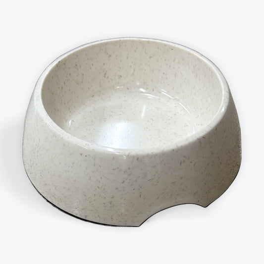 Eco-Friendly Bamboo Dog Bowl