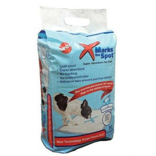 Spot X Marks The Extra Absorbent Pee Pads 30 Ct
