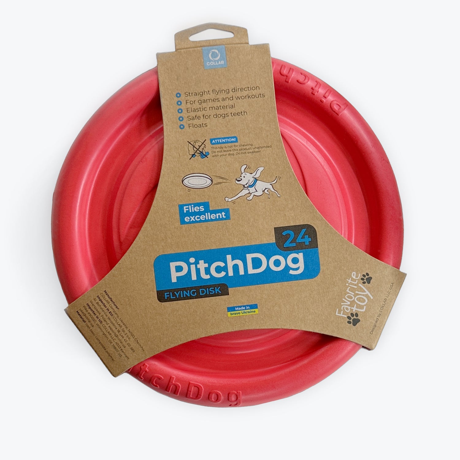 PitchDog Flying Disk