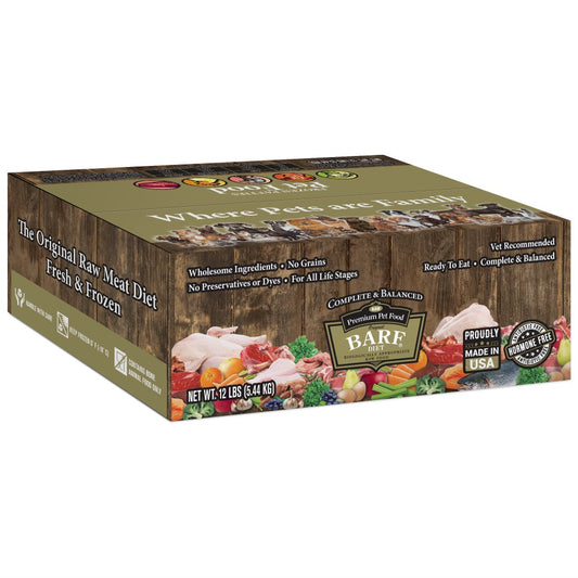 BARF World Turkey Patties 12lb